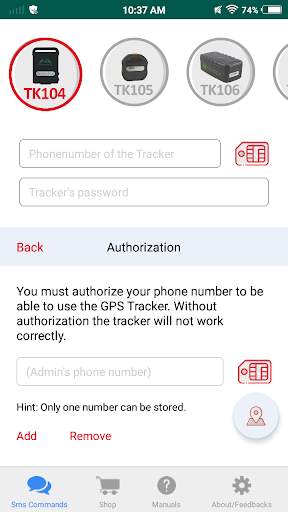 Tracker SMS screenshot 7