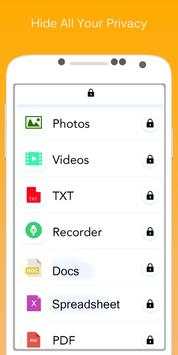 Videos and Files Fingerprint Unlock screenshot 1