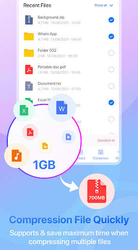 ZIP, RAR Extractor, Archiver screenshot 7