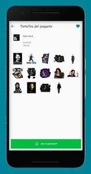 John Wick Stickers screenshot 4