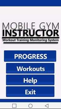 Mobile Gym Instructor screenshot 1
