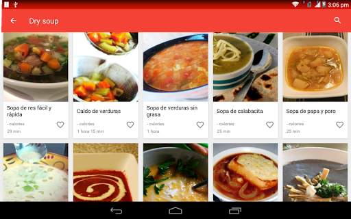 Recetas de sopa screenshot 16
