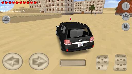 Blocky city: Cruiser driving screenshot 2