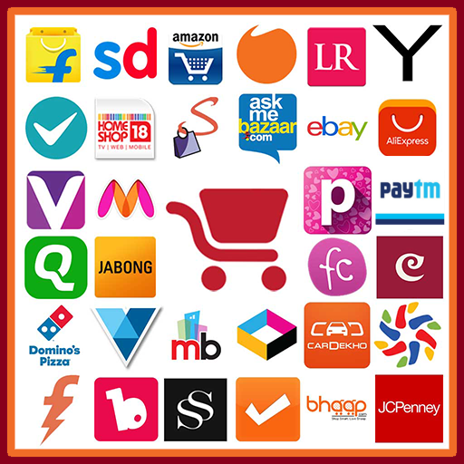 Free All in one shopping app icon