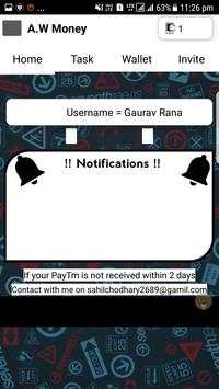 AnyWhere Money - Earn Unlimited स्क्रीनशॉट 2