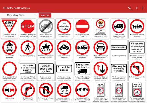 UK Traffic and Road Signs скриншот 11