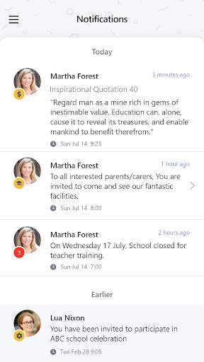 Edana Parent Portal screenshot 2