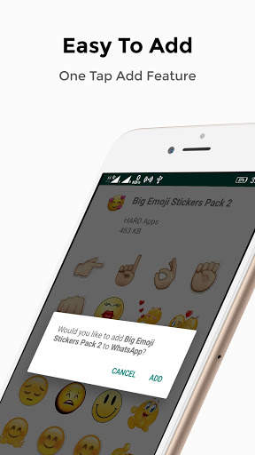 Big Emoji Stickers For Whatsapp WAStickerapps screenshot 6