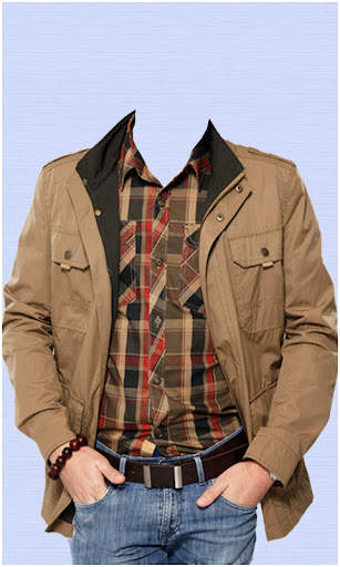 Man Stylish Coat Photo Suit screenshot 3