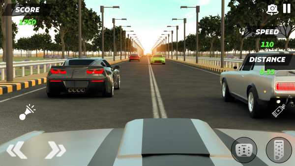 Turbo Traffic Car Racing Game screenshot 5