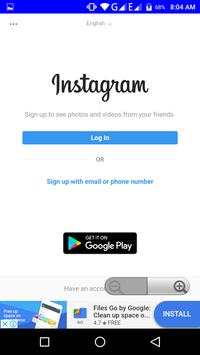 Instagram Twitter Facebook - 3 in One App Lite screenshot 2