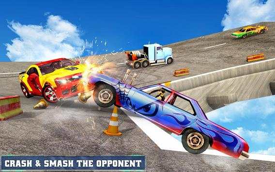 Car Fallout - Super Hero Flat Out Clash screenshot 8