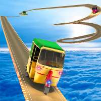 Tuk Tuk Rickshaw Driving- Impossible Track Stunts logo