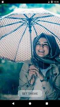 Tema Wanita Hijab Muslimah Animasi screenshot 4