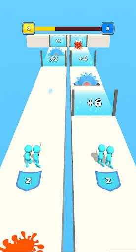 Dual Army Run - Stickman Clash screenshot 2