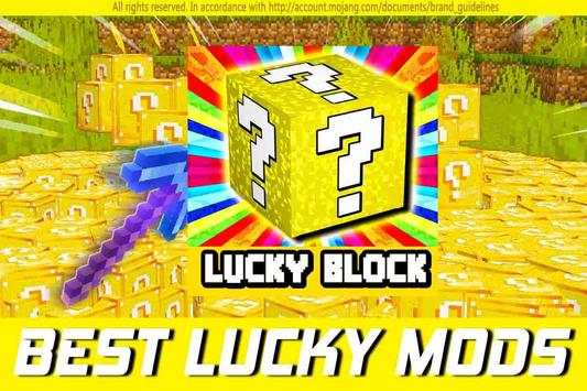 Mega Lucky Block Race Mod For Mcpe screenshot 1