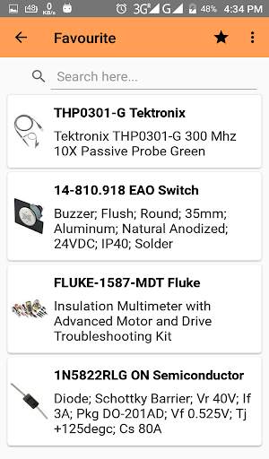 Component Finder Free: Electronic Parts, Datasheet screenshot 5