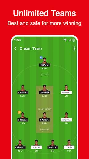 Team 11 app - Cricket Scores screenshot 1