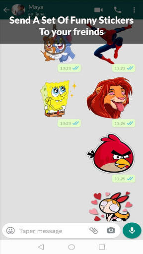 Cartoon Stickers For Whatsapp : Baby WhatsStickers screenshot 3