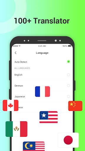 100  browser & translator VPN screenshot 2
