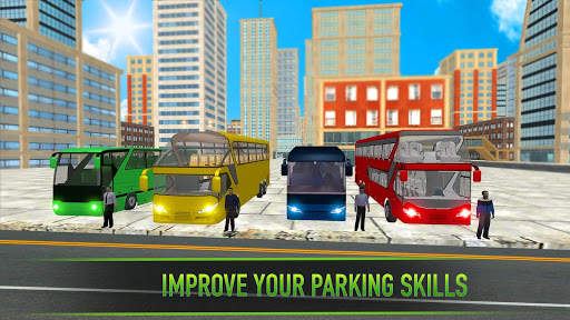 Real Bus Parking 2017 - City Coach Simulator screenshot 2