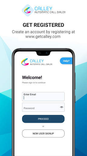 Auto Dialer Software - Calley screenshot 1