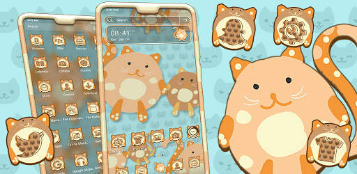Cartoon Kitten Launcher Theme screenshot 8