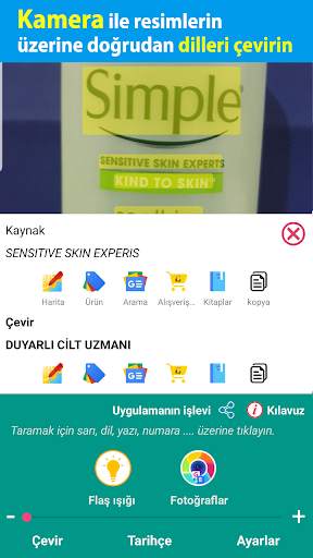 Çeviri - Kamera ile doğrudan çevirin screenshot 2