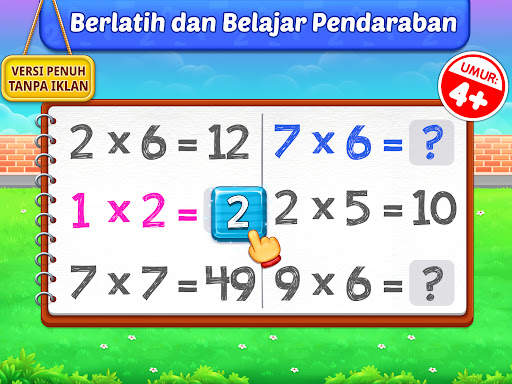 Anak Pendaraban Matematik Game screenshot 8