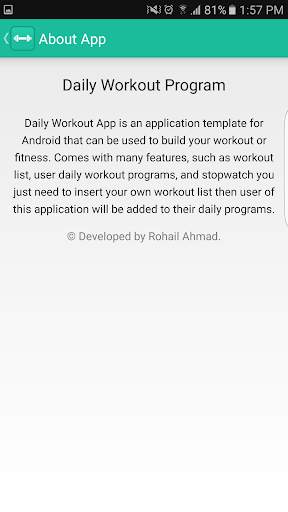 Daily Workout Program screenshot 7