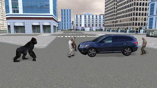 Real Gorilla vs Zombies - City screenshot 2