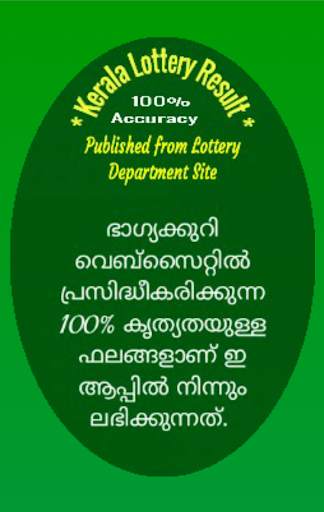 Lucky Kerala Lottery App screenshot 1