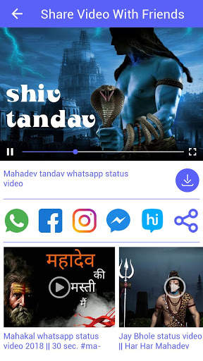 Mahakal video status for WhatsApp screenshot 5
