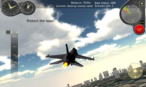 Fly Airplane Fighter Jets 3D screenshot 1