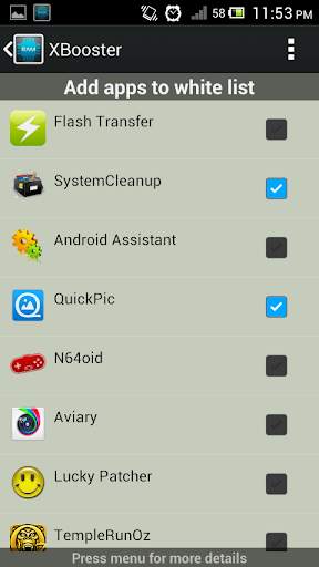 XBooster *ROOT* screenshot 6