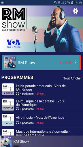 RM Show VOA screenshot 2