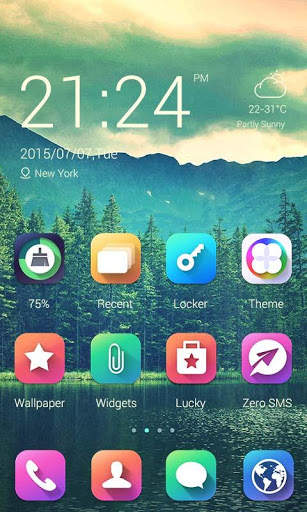 Colors Theme - ZERO Launcher screenshot 1