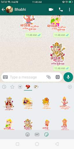 Load Ganpati Sticker & Status screenshot 3