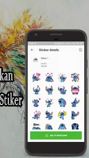 WaSticker Blue Koala - Sticker for WhatsApp screenshot 5