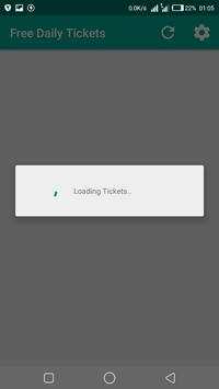 Free Daily Tickets screenshot 1