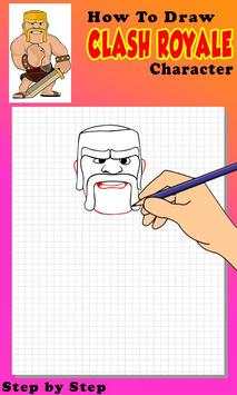 How To Draw Clash eRoyalë Character Step by Step screenshot 5