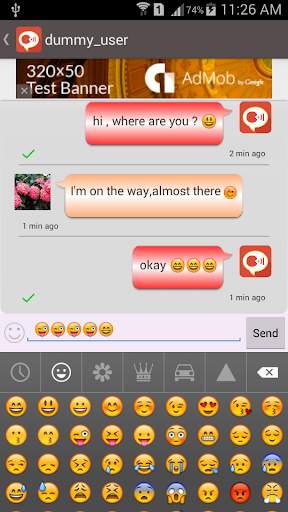 Chat for Google Talk And Xmpp 3 تصوير الشاشة