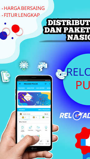 Reload Pulsa Dan Paket Data screenshot 1