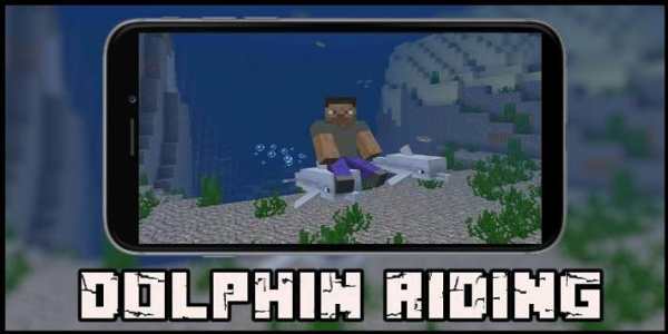 Dolphin Riding Mod for MCPE screenshot 3