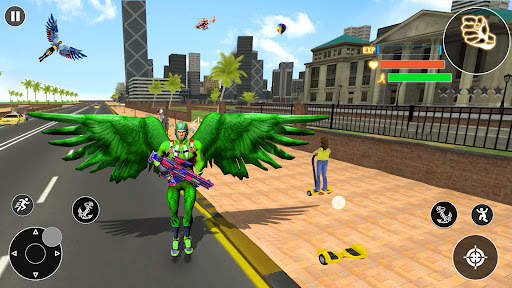 Wing Superhero Shooting Games screenshot 4