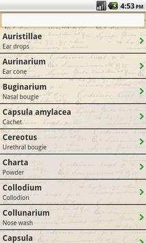 Prescription: Latin Terms скриншот 2