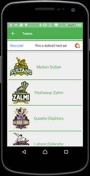Psl Schedule 2019 offline screenshot 6