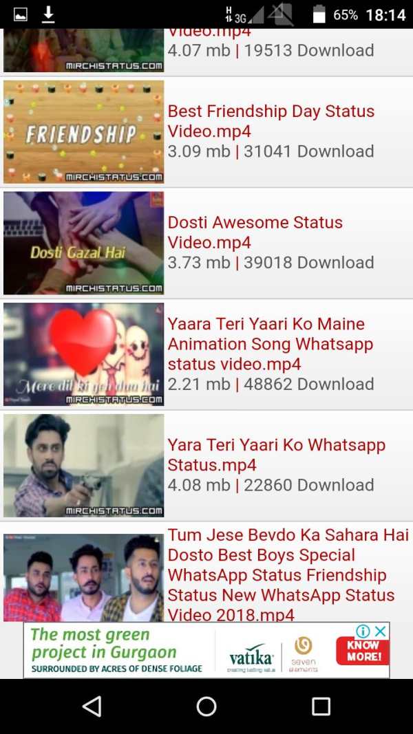 NEW whatsapp status 2019 Videos screenshot 3
