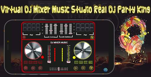 Virtual Dj Mixer Music Studio screenshot 1