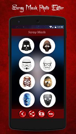 Scary Mask Photo Effect Horror screenshot 3